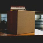 Subscription Boxes Books - brown box on wooden surface
