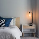 Furniture Online - black table lamp on nightstand